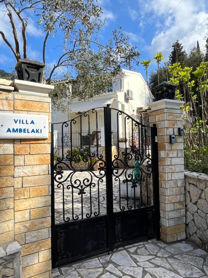 Villa Ampelaki "30 Meters To Beach" Paleokasztríca Kültér fotó