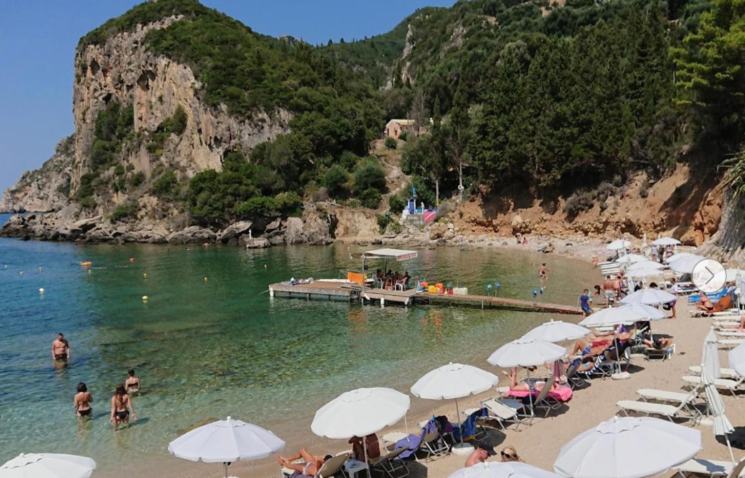 Villa Ampelaki "30 Meters To Beach" Paleokasztríca Kültér fotó